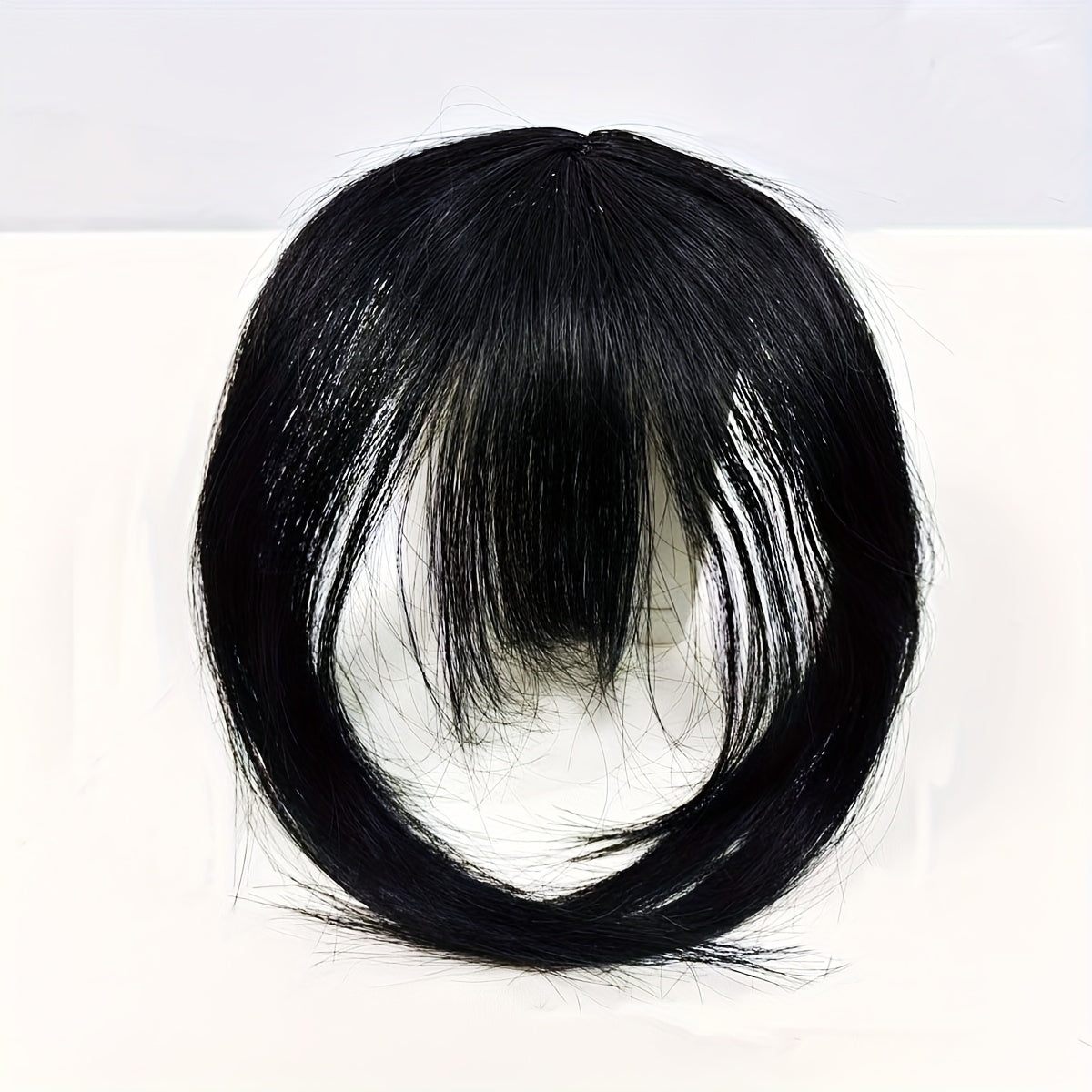 Clip-in Bangs 100% Human Hair Fringe Clip on Natural Hair Extensions Daily Party Fringe French Clip In Thick Natura Full Bangs