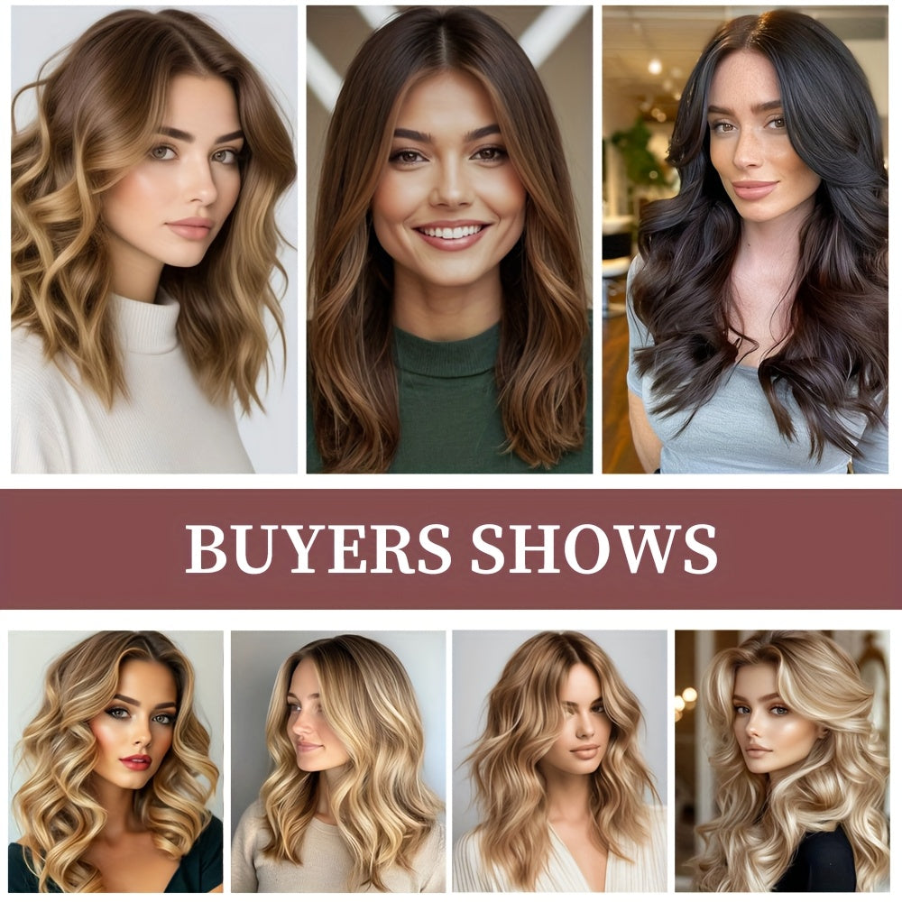 4pcs with 8 Clips Straight Clip In Hair Extensions 100% Real Human Hair Color 1B# 30.48-45.72 cm Double Weft Invisiable Clip Hair Extensions Remy Natural Human Hair for Women Girl Daily Full Head Use
