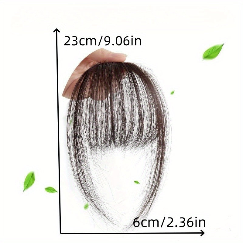 Spring/Summer Air Bangs: Seamless Wigs, Light & Thin Fake Bangs, Natural Invisible & Seamless Bangs for Women with Bangs - Cute & Sweet Wig Accessories for Daily Outings