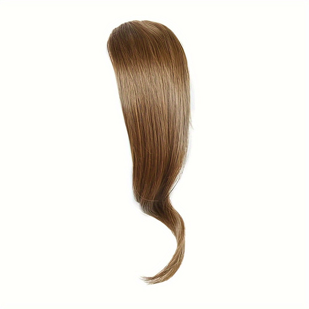 Side Hair Bangs 100% Human Hair Clip In Hair Extensions Elegant For Daily Use Cosplay Party Hair Bangs Valentine Gift - Style: Elegant; Gender: Women; Curl: Body Wave; Hair Material: Human Hair