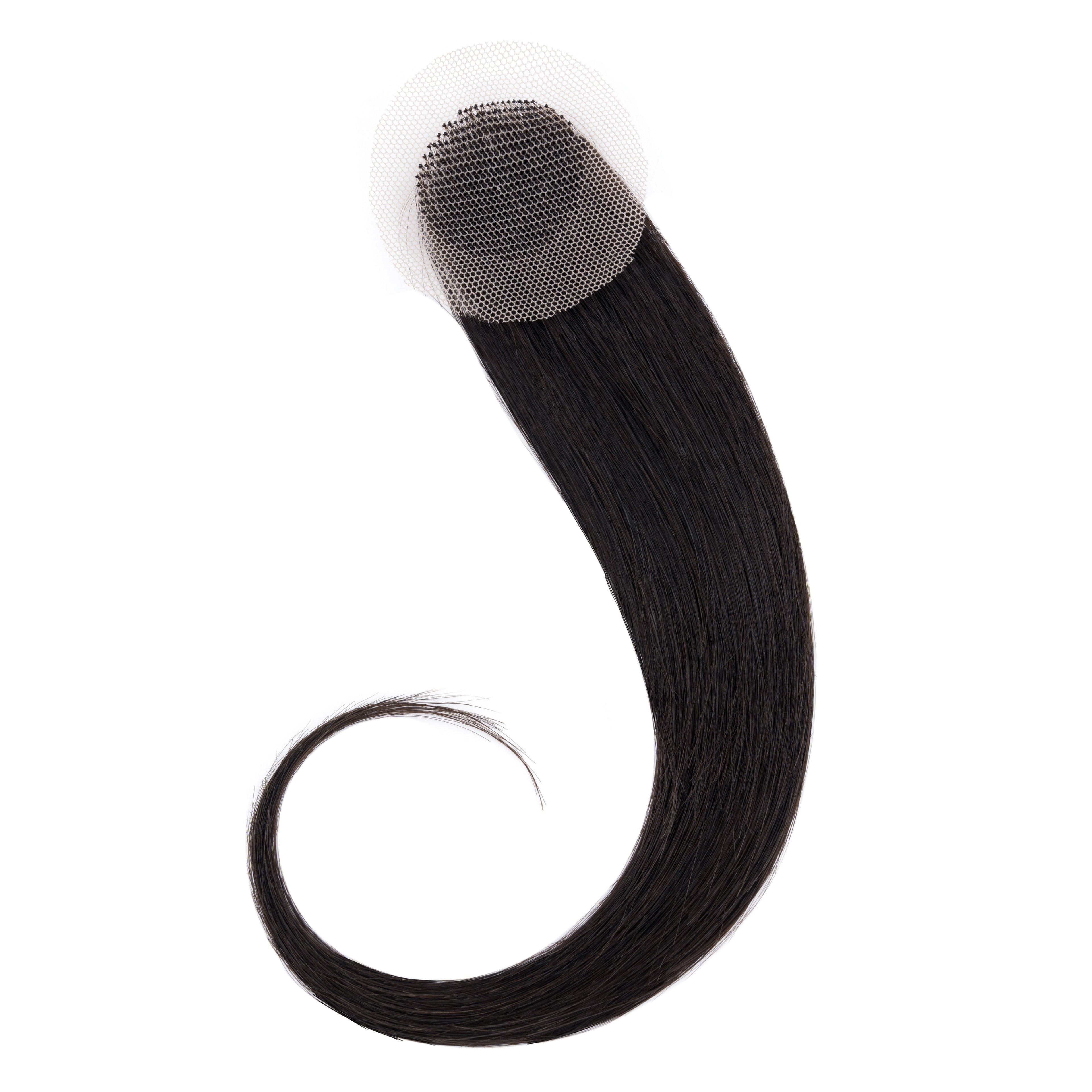 100% Human Hair Lace Front Extensions - Invisible & Natural Look, Straight Hair Pieces for Alopecia Areata Coverage, Unisex Adult, Suitable for All Hair Types, Hair Replacement Relax | Elegant Straight Hair | Realistic Hair Look