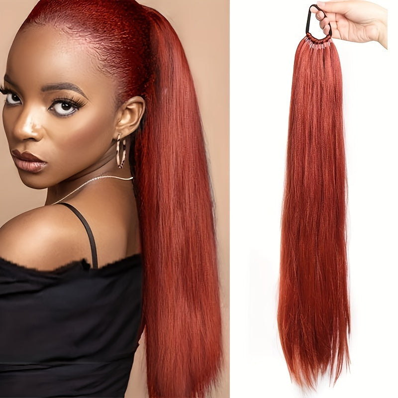Braided Ponytail Synthetic Clip In Hair Extensions Elegant Natural Looking for Daily Use Hair Accessories, Hair Clips