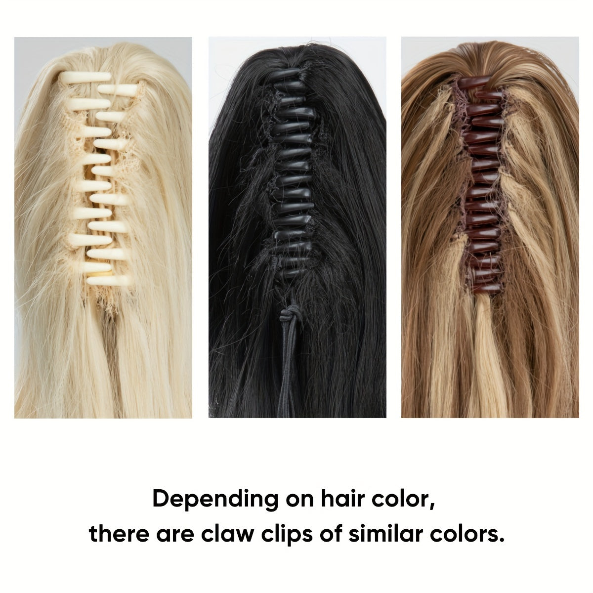 18-inch Elegant Clip-in Ponytail Extension Hairpiece - Versatile Multi-Style Synthetic Hair Accessory for Women - Easy to Wear, Natural Looking, and Long-Lasting Ponytail Solution