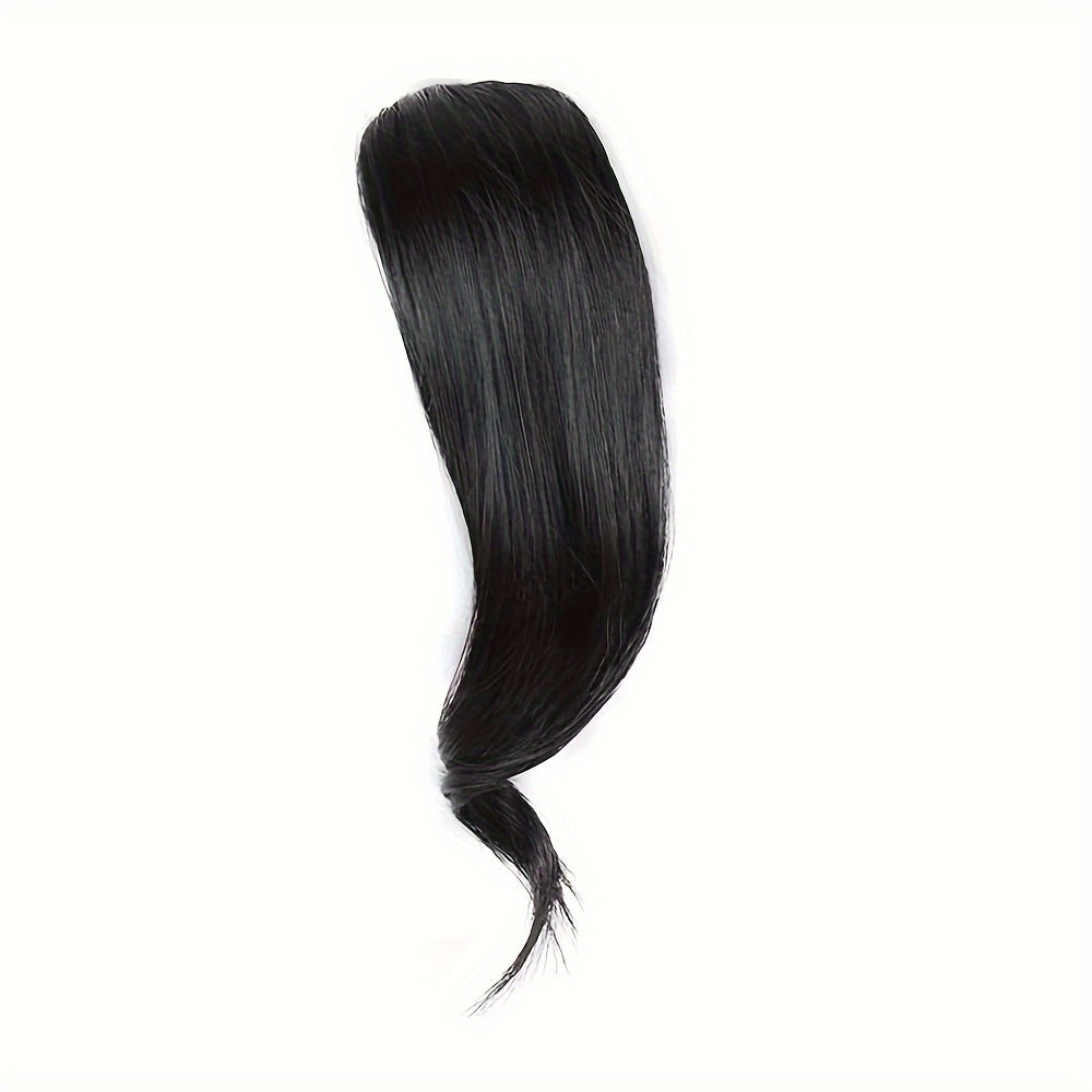 Side Hair Bangs 100% Human Hair Clip In Hair Extensions Elegant For Daily Use Cosplay Party Hair Bangs Valentine Gift - Style: Elegant; Gender: Women; Curl: Body Wave; Hair Material: Human Hair