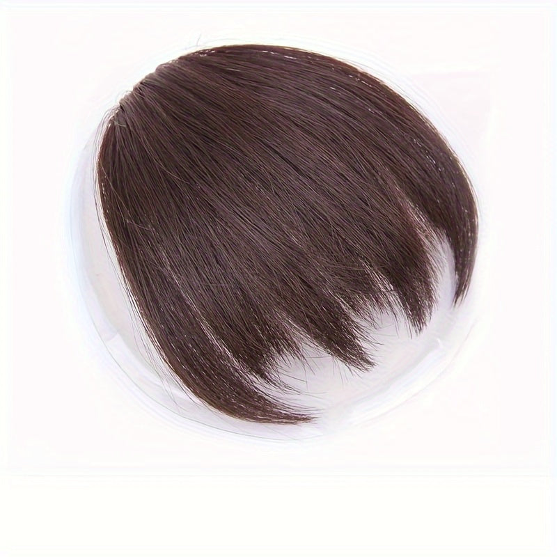 Clip In Bangs Hair Extensions Synthetic Fringe Bangs With Temples For Women Fake Bangs Hairpieces For Daily Wear Hair Accessories Halloween Christmas