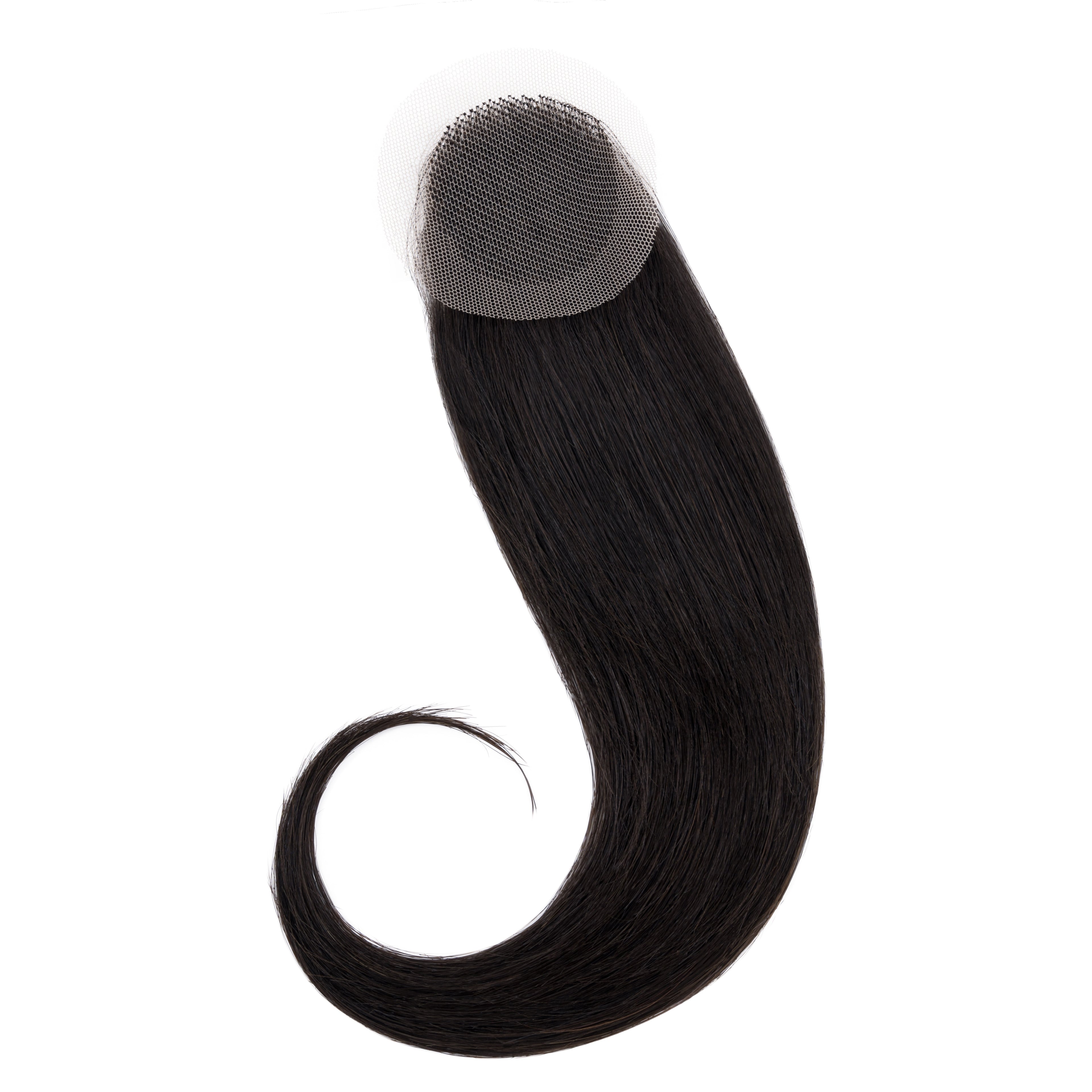 100% Human Hair Lace Front Extensions - Invisible & Natural Look, Straight Hair Pieces for Alopecia Areata Coverage, Unisex Adult, Suitable for All Hair Types, Hair Replacement Relax | Elegant Straight Hair | Realistic Hair Look