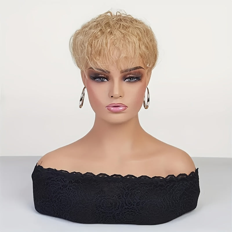 Chic Water Wave Clip-In Hair Extensions with Bangs for Women - Black & Brown, Adds Volume & Covers White Hair, Perfect for Everyday Use