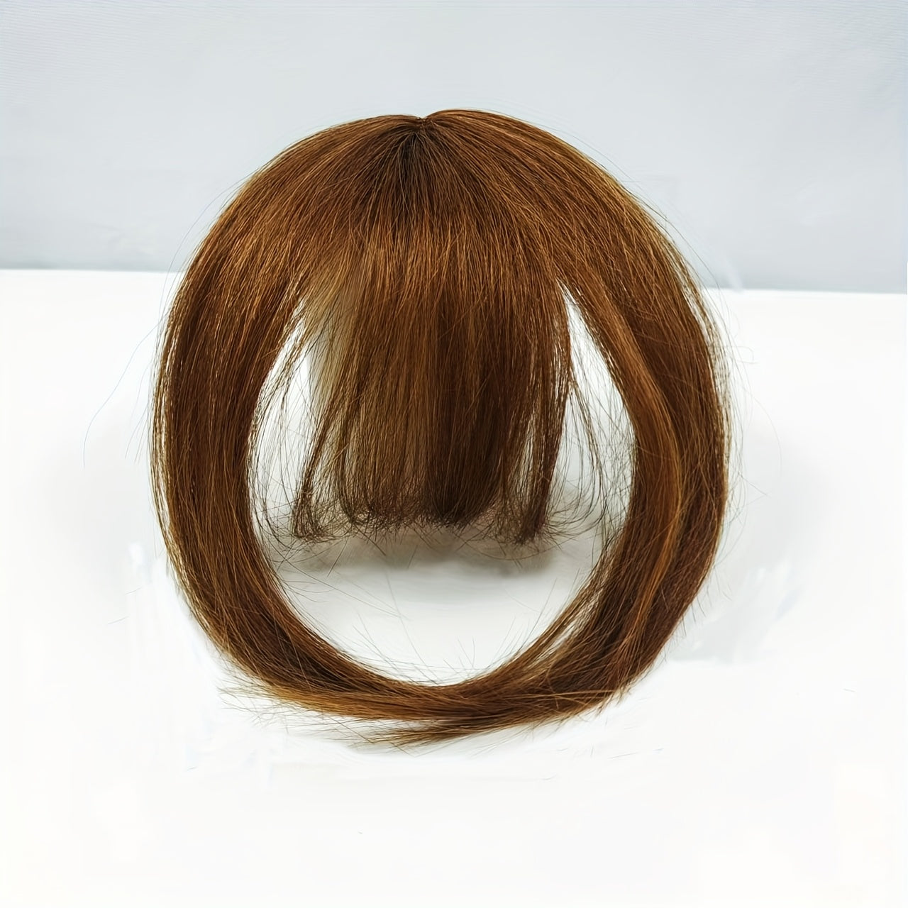 Clip-in Bangs 100% Human Hair Fringe Clip on Natural Hair Extensions Daily Party Fringe French Clip In Thick Natura Full Bangs