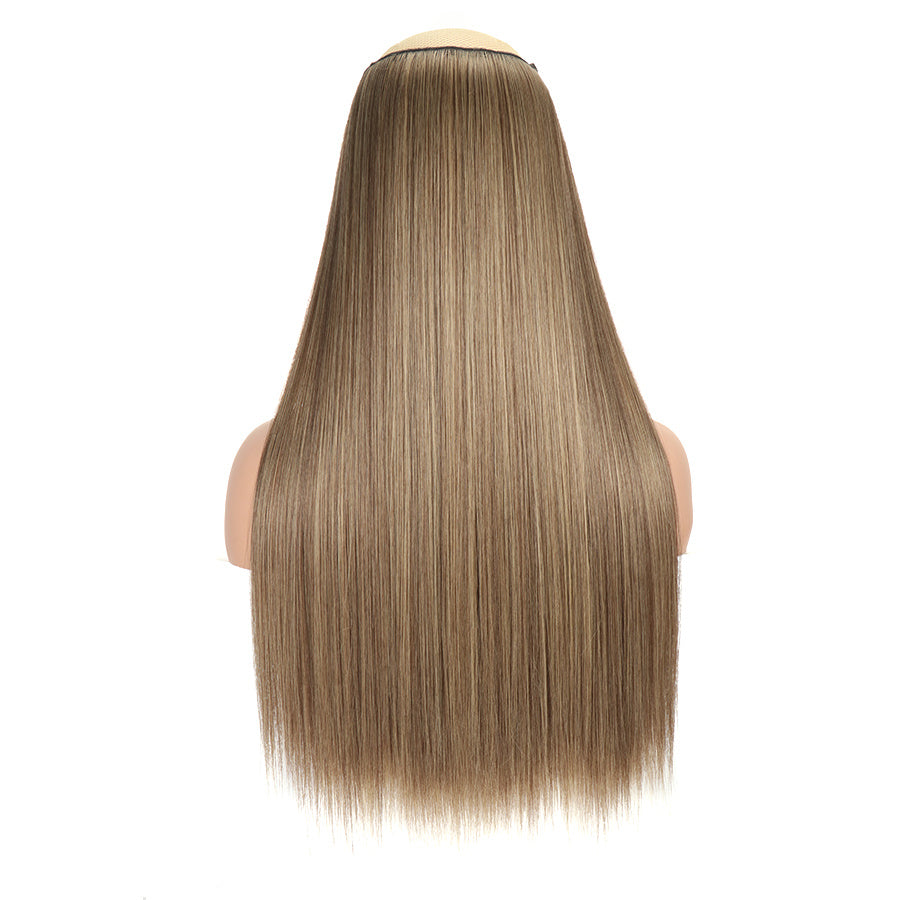 Natural Looking Long Straight Synthetic Hair Extensions - 1 pc Clip In Hair Pieces for Women Daily Use Hair Clips Hair Accessories Halloween Christmas