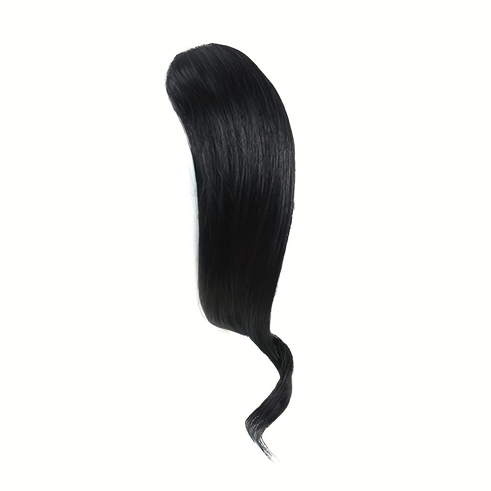 Side Hair Bangs 100% Human Hair Clip In Hair Extensions Elegant For Daily Use Cosplay Party Hair Bangs Valentine Gift - Style: Elegant; Gender: Women; Curl: Body Wave; Hair Material: Human Hair