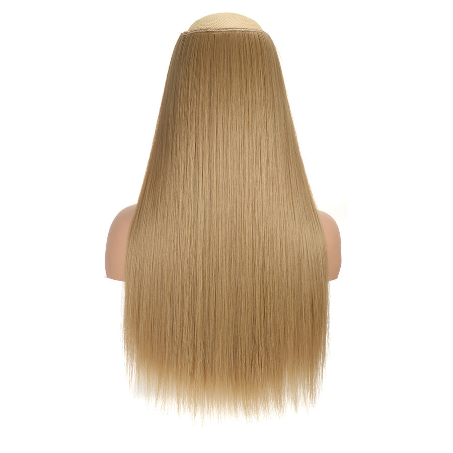 Natural Looking Long Straight Synthetic Hair Extensions - 1 pc Clip In Hair Pieces for Women Daily Use Hair Clips Hair Accessories Halloween Christmas