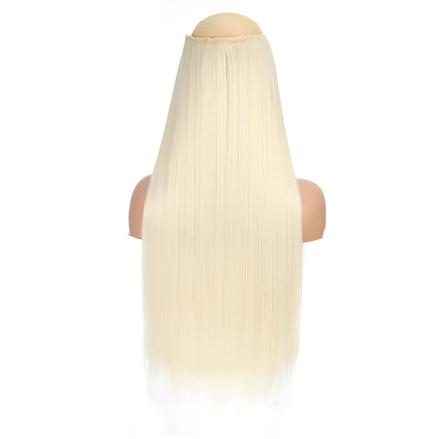 Natural Looking Long Straight Synthetic Hair Extensions - 1 pc Clip In Hair Pieces for Women Daily Use Hair Clips Hair Accessories Halloween Christmas