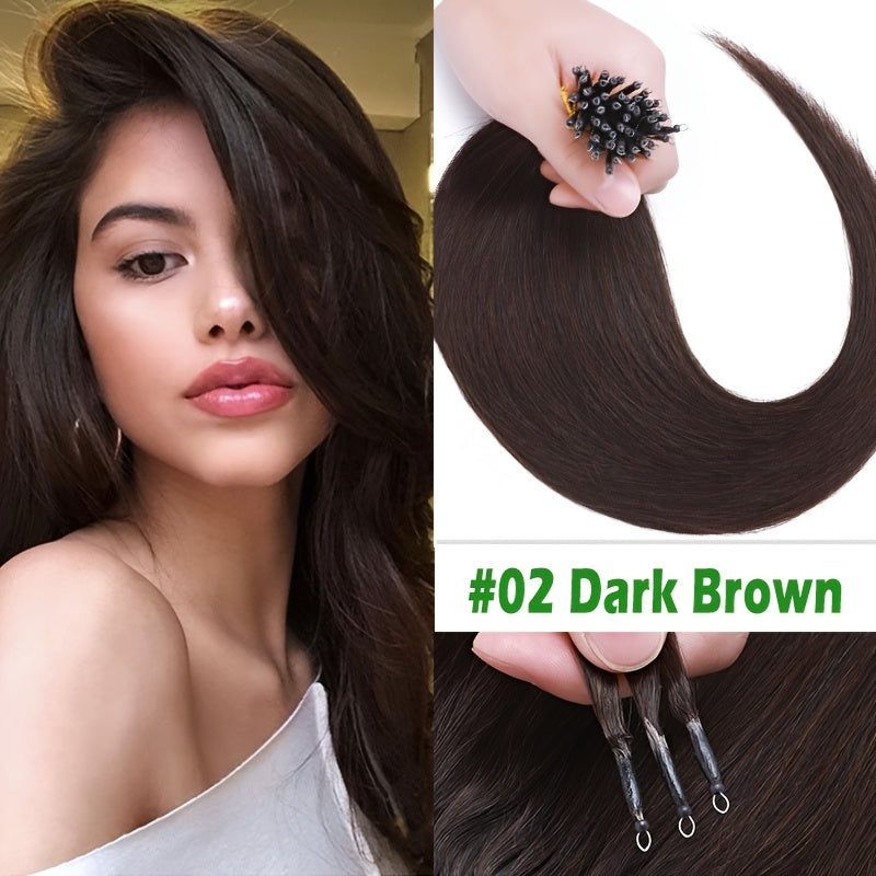 50pcs Real Human Hair Invisible Wire Extensions - Natural Straight Wig Pieces for Women, Multi-Color Options for Daily & Party Wear, Secure Clip-In Hair Enhancement for Weddings, Birthdays, Festivals, Hair Wigs, Secure Clip Attachments