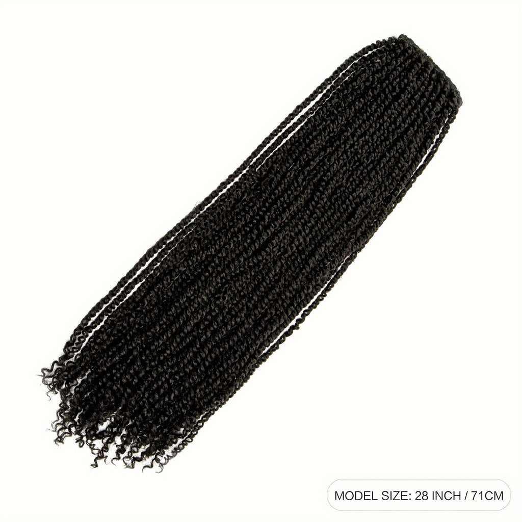 Elegant Long Braided Ponytail Extension for Women - Soft Synthetic Hairpiece with Drawstring, Versatile & Natural-Looking, Perfect for Daily Wear and Parties