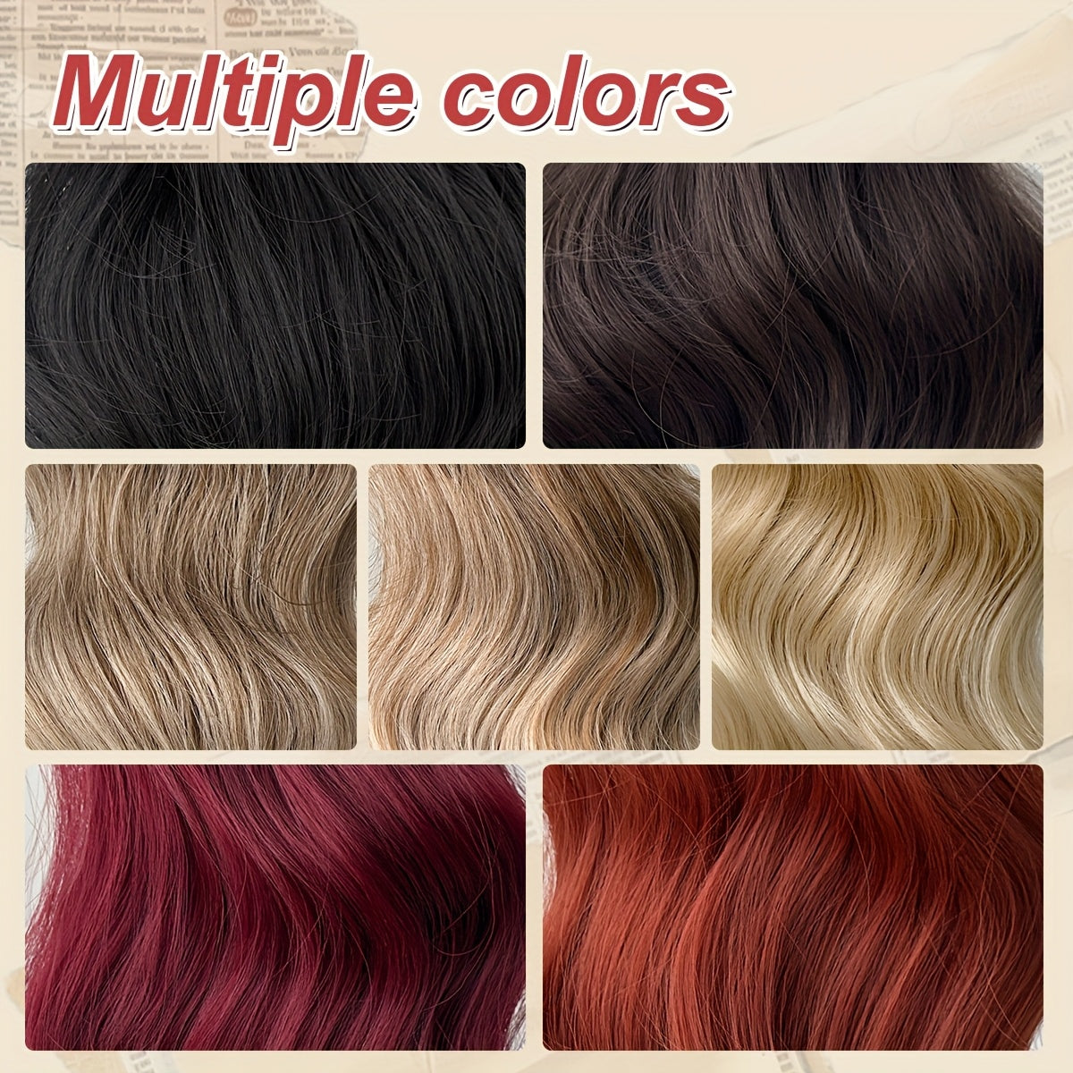 71.12cm Long Wave Synthetic Hair Extensions - Black, Brown, Orange, Red Ponytail Clips with Drawstring, Body Wave Design for Daily Use, Parties, Halloween, Christmas, Hair Accessories, Party Hair Extensions, Festive Hairpiece, Secure Clip Attachment